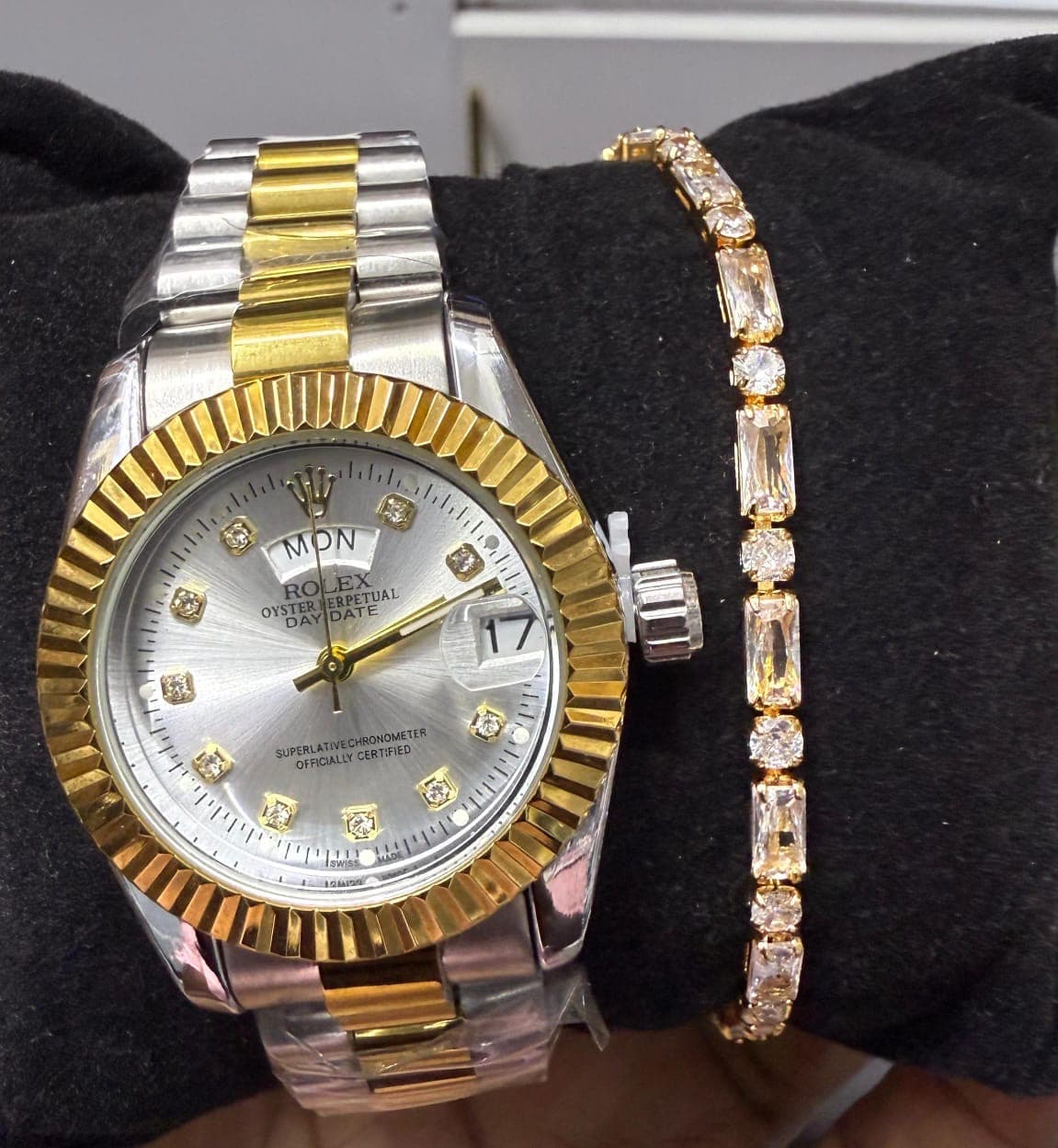Rolex Ladies Watch & Bracelet