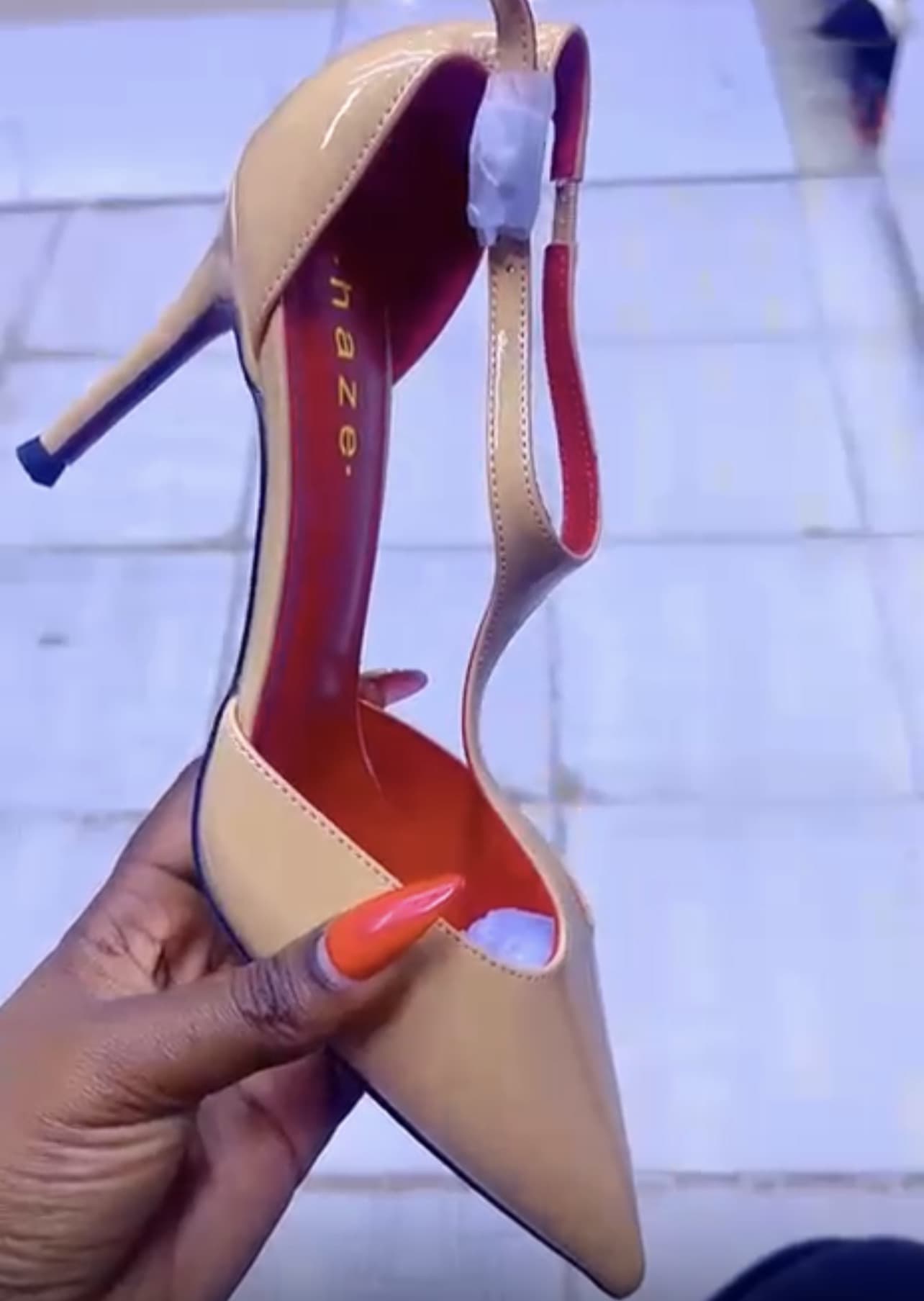 Haze Red Bottom Heels