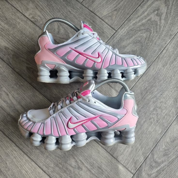 Nike Shox Pink-Silver
