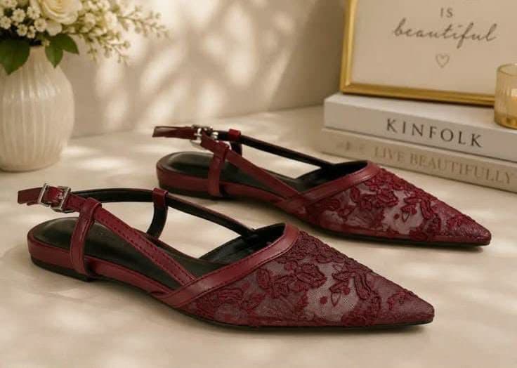 Eternal Love Slingback Flats
