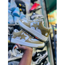Bapesta Beige White