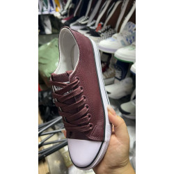 Converse Maroon White
