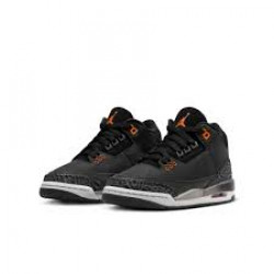 Jordan 3 Orange Black