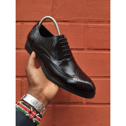 Laced Patterned Black