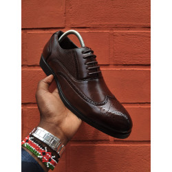 Laced Patterned Brown