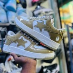 Bapesta Beige White