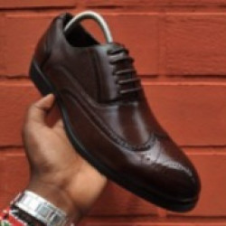 Laced Patterned Brown